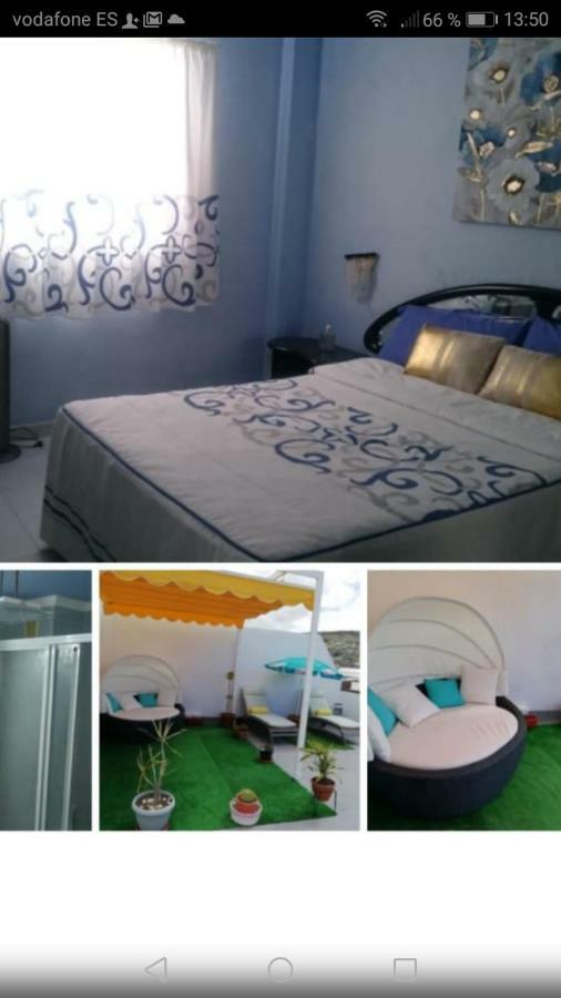 Habitacion Con Bano Privado Galdar Bagian luar foto
