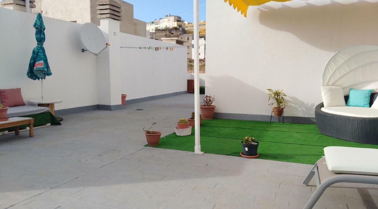 Habitacion Con Bano Privado Galdar Bagian luar foto